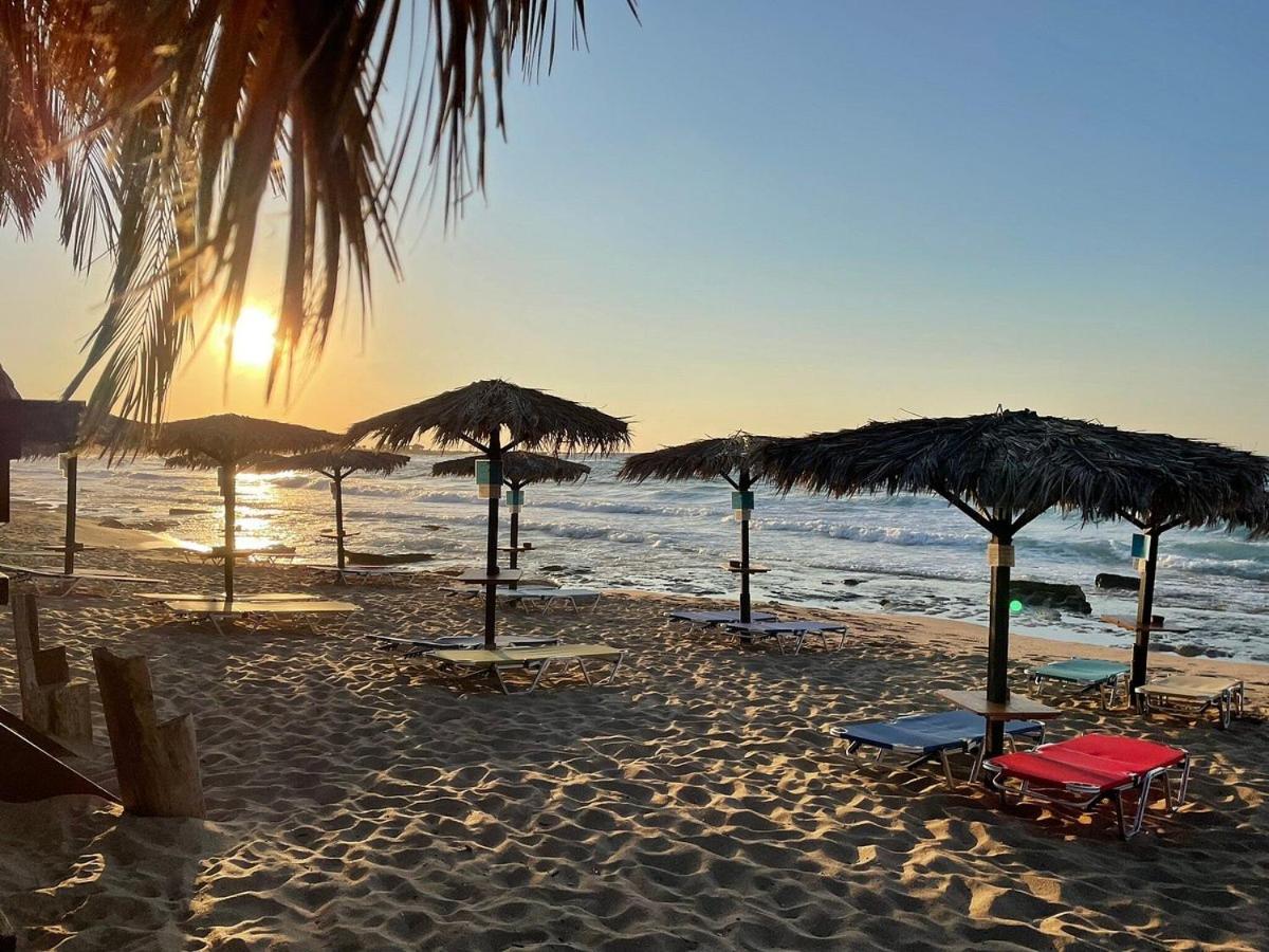 Cathrin Beach Apartments Sztavrósz Kültér fotó